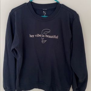 Peace collective sweatshirt medium